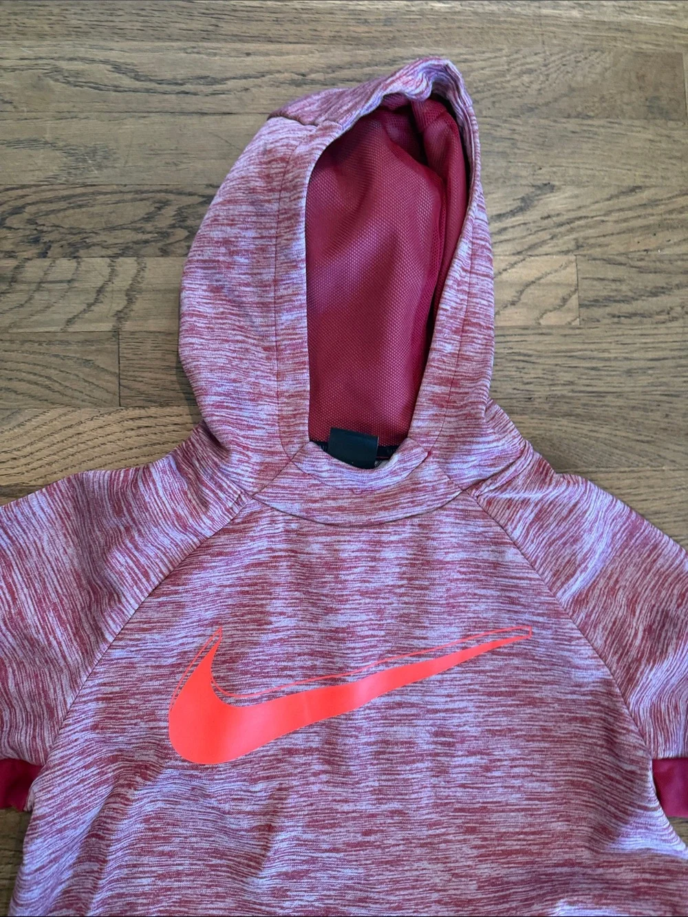 Nike Kids Pullover Hoodie with Bright Swoosh size large